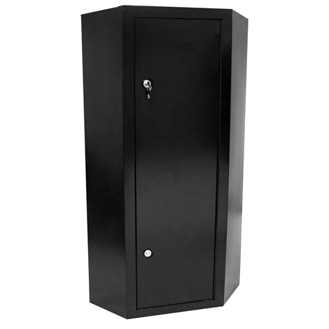 homak 10 gun steel corner cabinet|homak corner cabinet for sale.